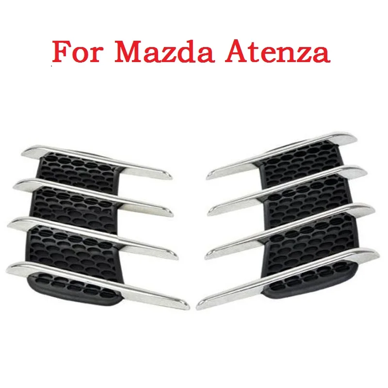 Автомобиль ABS Хром Styling Наклейки Моделирования Отверстия Декоративные Акула