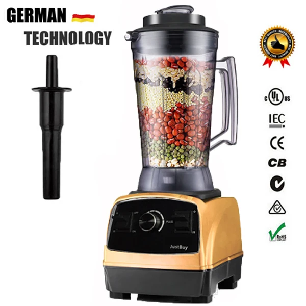 2800 Вт BPA бесплатно 3.3HP 4L Сверхмощный коммерческий блендер профессиональный мощный блендер миксер соковыжималка кухонный комбайн Япония лезвие