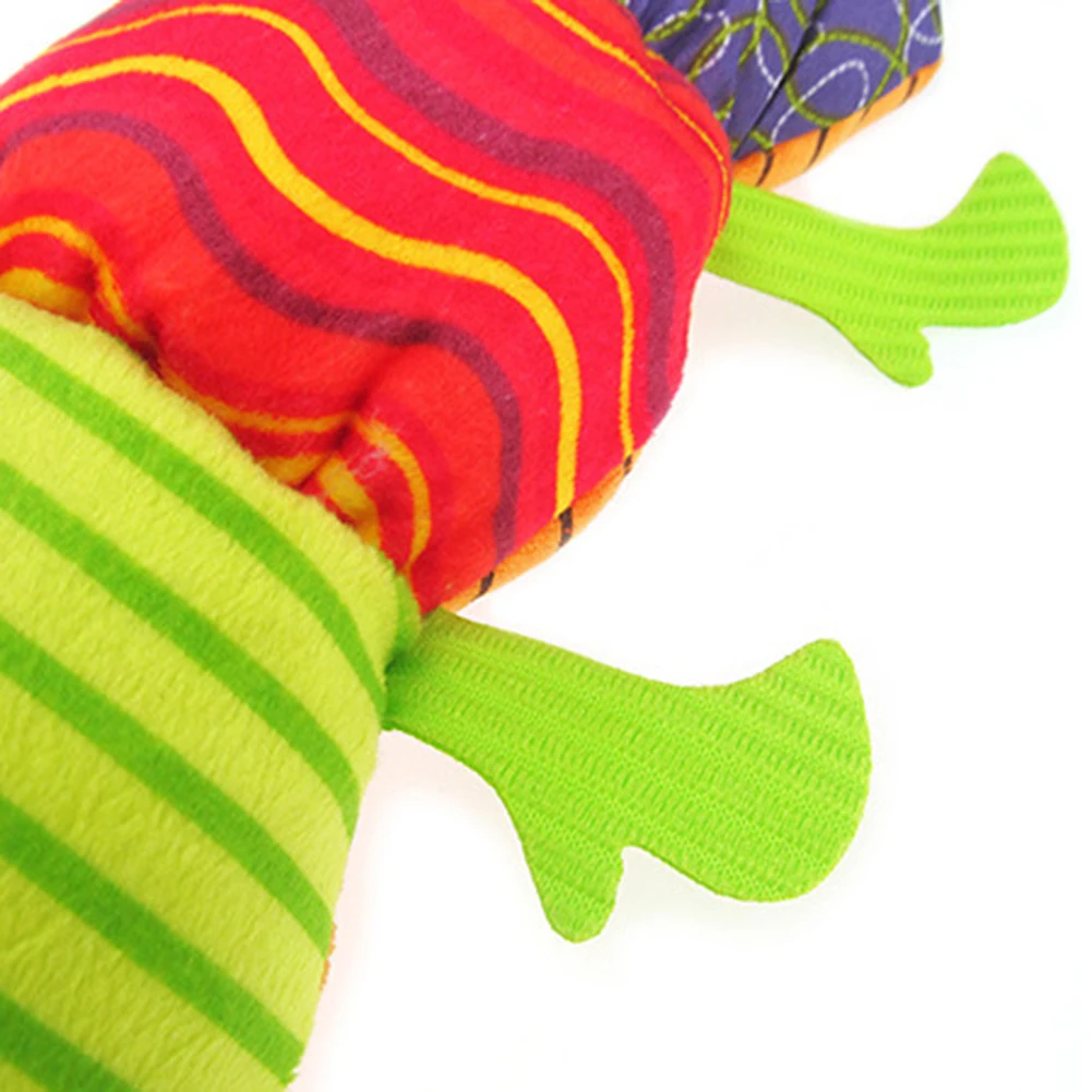 Детские мягкие игрушки музыкальные гусеницы Плюшевые Развивающие для