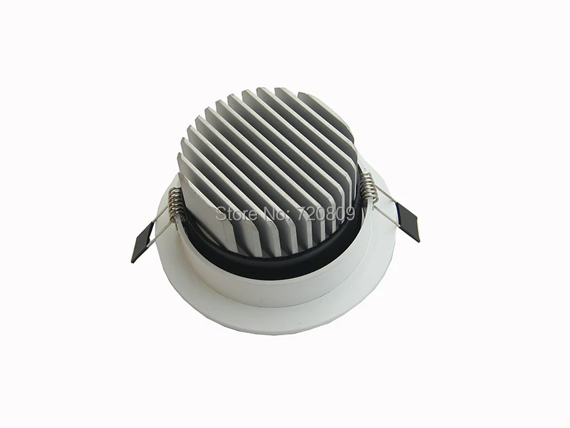 

10pcs/lot Free Shipping 7W LED Round Color Temp Adjustable Dual White Downlight Color Changing Lamp