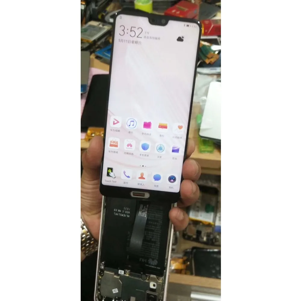 Оригинальный 5 8 дюймов для Huawei P20 EML L09 AL00 L29 Полный ЖК дисплей + сенсорный экран