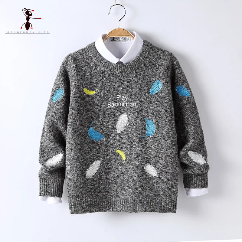 Вязаный свитер для мальчиков с круглым вырезом|sweater for boys|knitted sweater boysknitted kids |