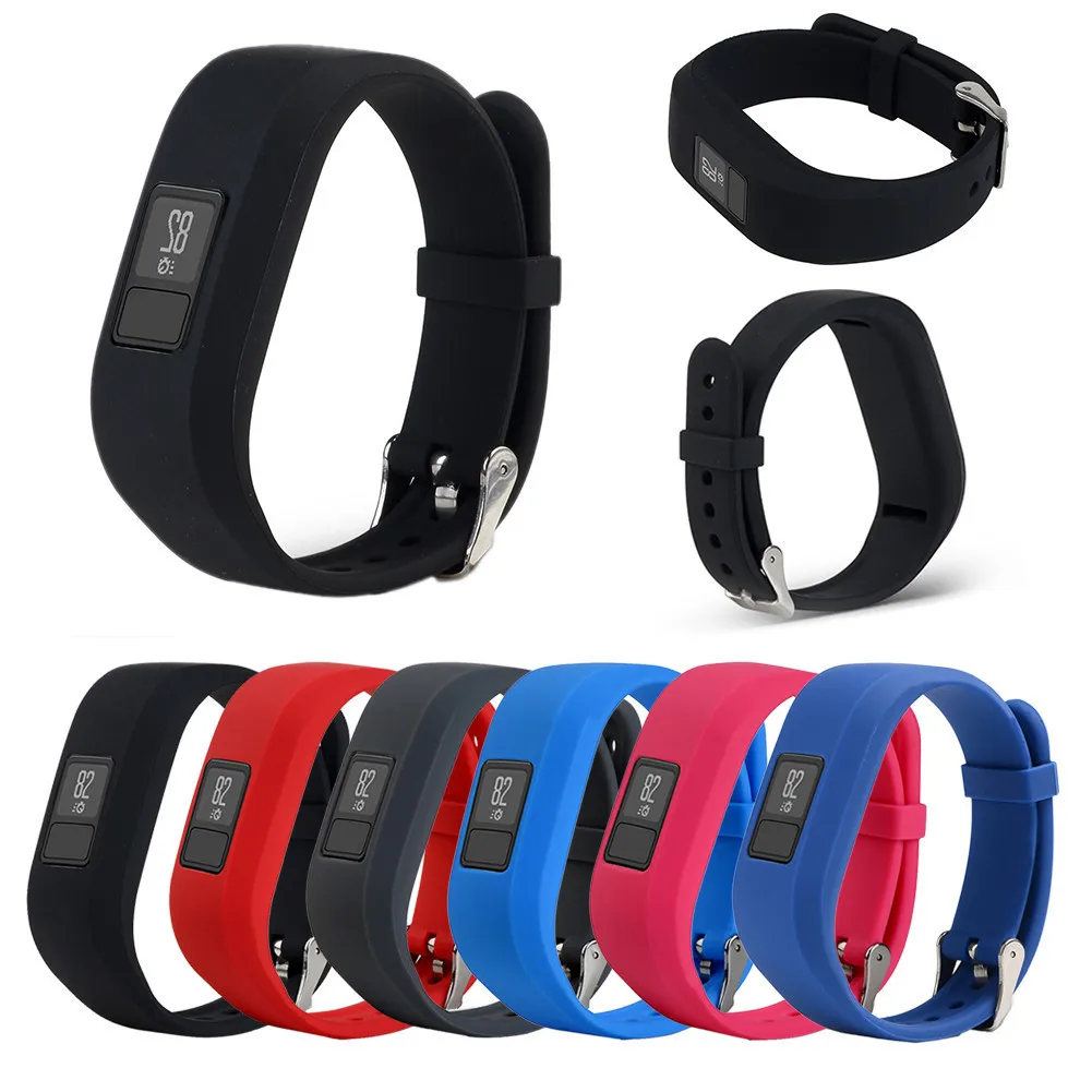Новый Сменный ремешок для Garmin Vivofit 3/Garmin JR Детские Смарт часы мягкий силиконовый