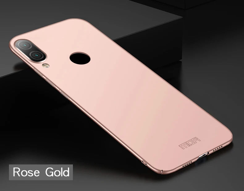 Для Redmi Note 7 Чехол Оригинальный MOFi классический матовый ПК Жесткий задний