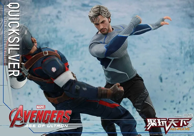 «Камень, ножницы, бумага» HotToys MMS302 Мстители Age of Ultron 1/6th весы ртуть фигурка Коллекционная Параметры в коробке