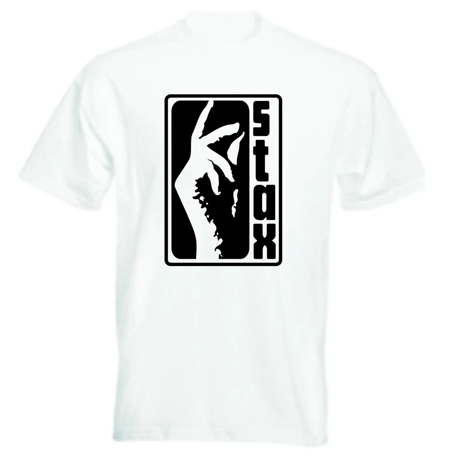 STAX записей футболка Ретро SOUL Джаз Блюз Прохладный Повседневное гордость унисекс