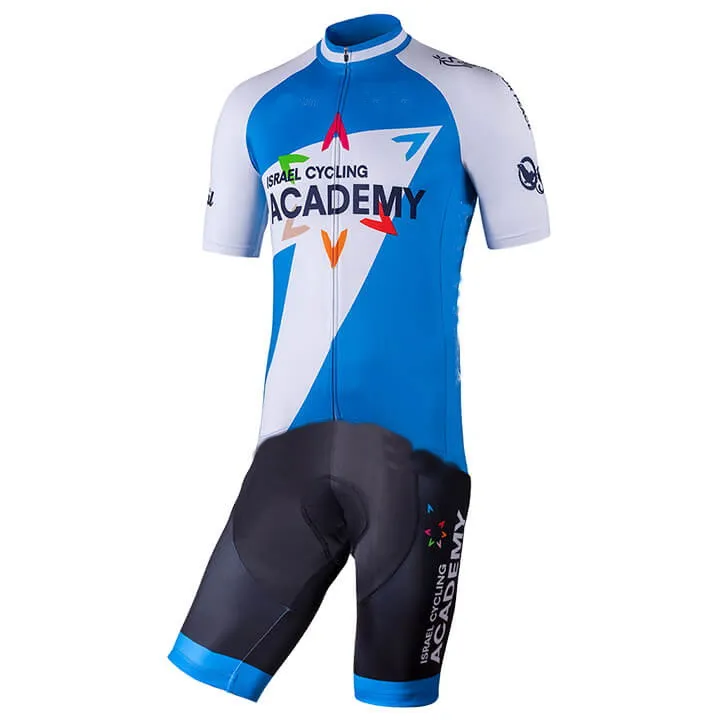 

MEN'S CYCLING WEAR CYCLING JERSEY BODY SUIT SKINSUIT WITH POWER BAND 2018 ISRAEL CYCLING ACADEMY TEAM 20D GEL PAD SIZE: XS-4XL