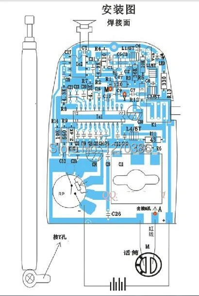 Бесплатная доставка! Комплект для видеодомофона BS1008 2 шт.|module diy|module kitmodule radio |