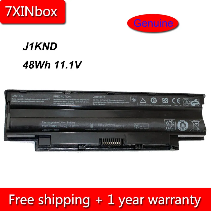 7 xinbox 48Wh J1KND ноутбук Батарея для Dell Inspiron M501R M511R N4010 N3010 N3110 N4050 N4110 N5010 N5020 N5110 N7010D N7110
