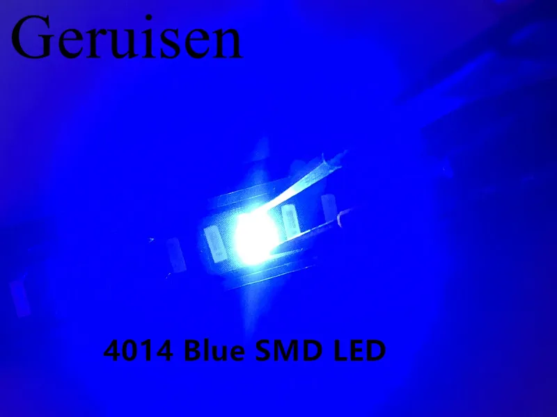 500 шт. высокое качество синий 0 2 Вт чип led 4014 smd 460 475nm 4 0*1 мм светоизлучающий диод (CE &
