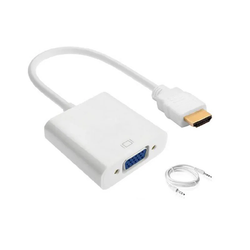 HDMI в VGA адаптер конвертер аналоговый цифровой аудио Ouput для монитора PS3 XBOX 1080P