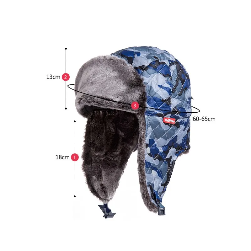 Naturehike водостойкая флисовая шапка зимняя закрывающая уши Рыбалка Кемпинг пеший
