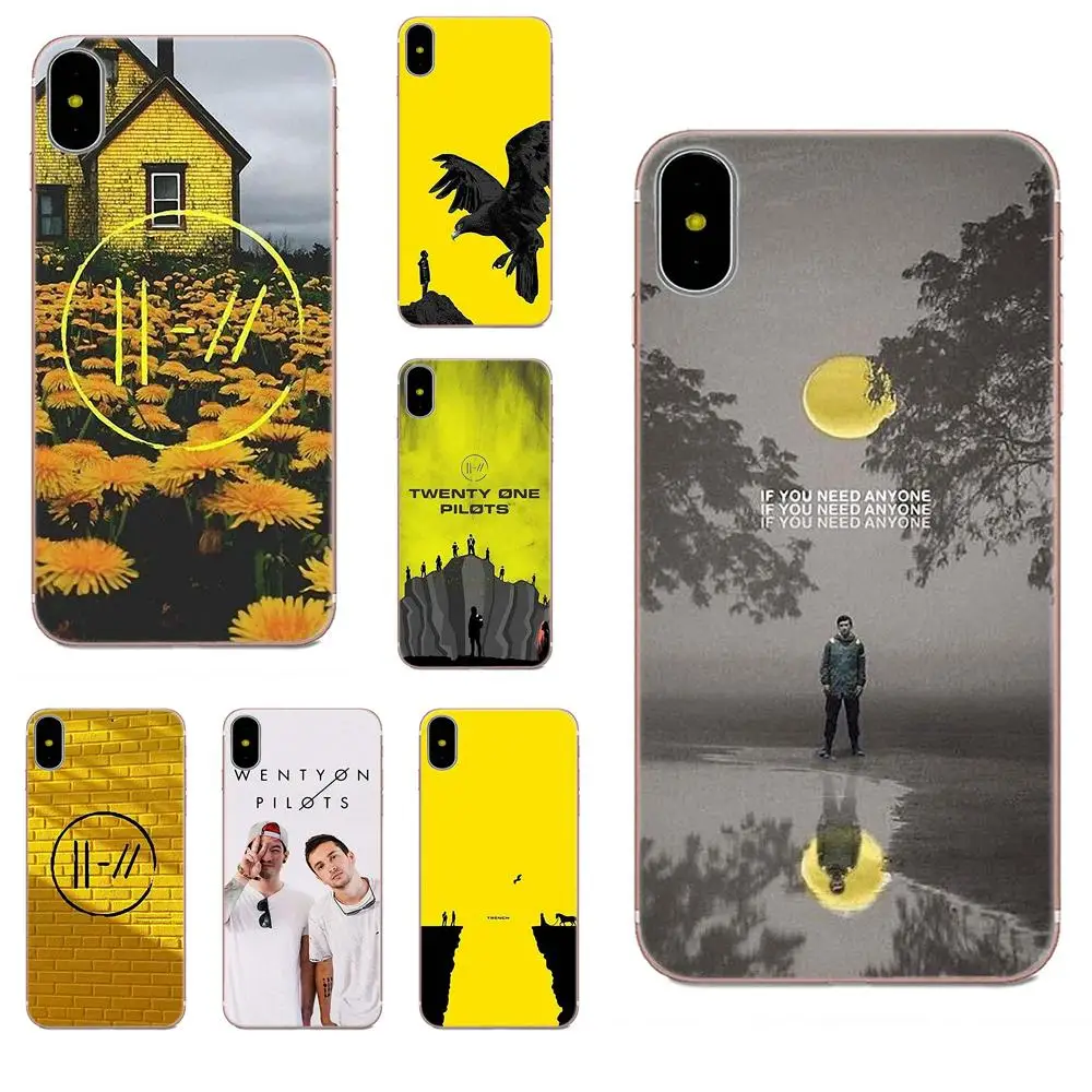 ТПУ мобильный чехол аниме группа Twenty One Pilots для Galaxy A3 A5 A7 On5 On7 2015 2016 2017 Grand Alpha G850 Core2