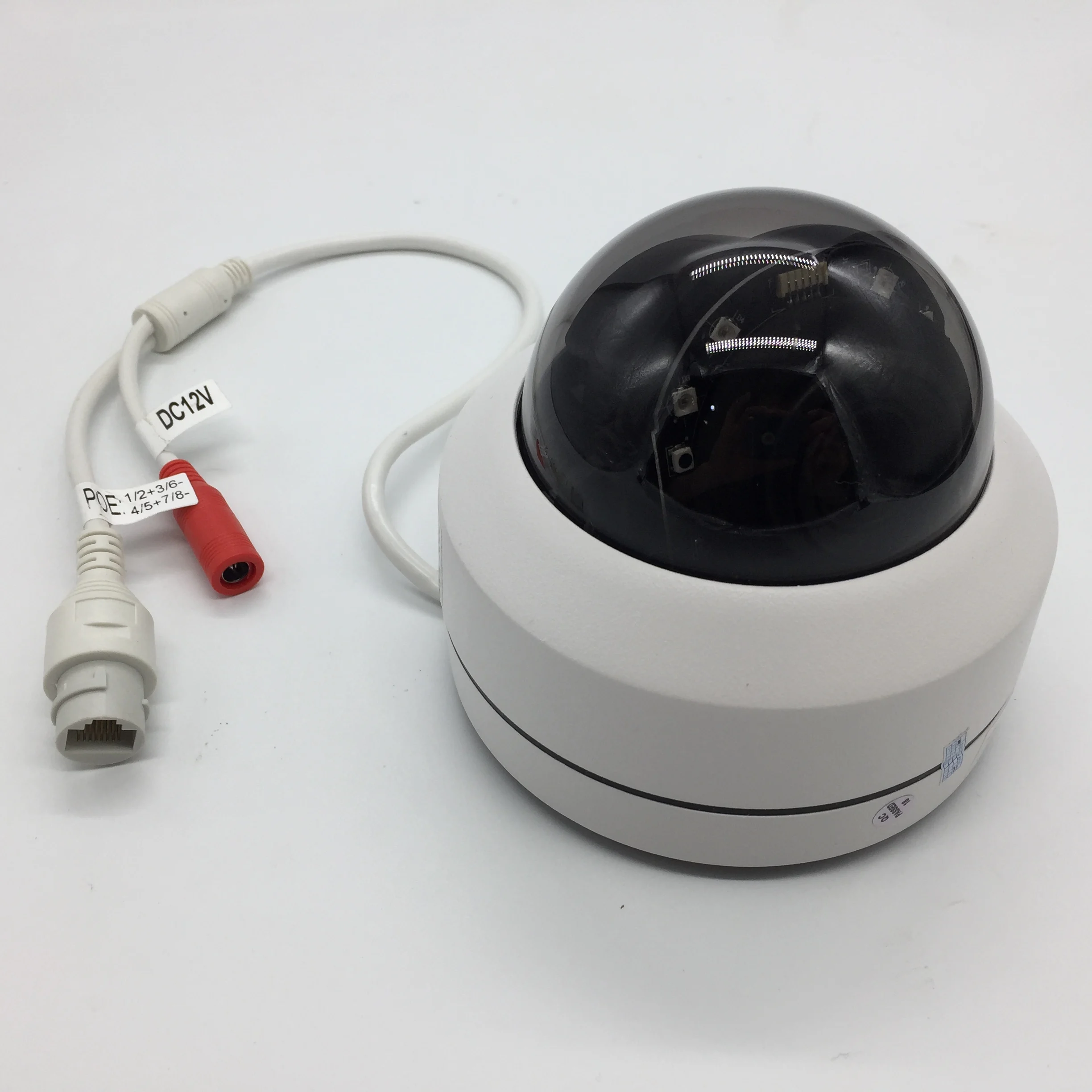 CCTV Открытый безопасности 5MP мини Купол PTZ Камера 4X с переменным фокусным расстоянием POE IP Ночное видение 50 м 48V