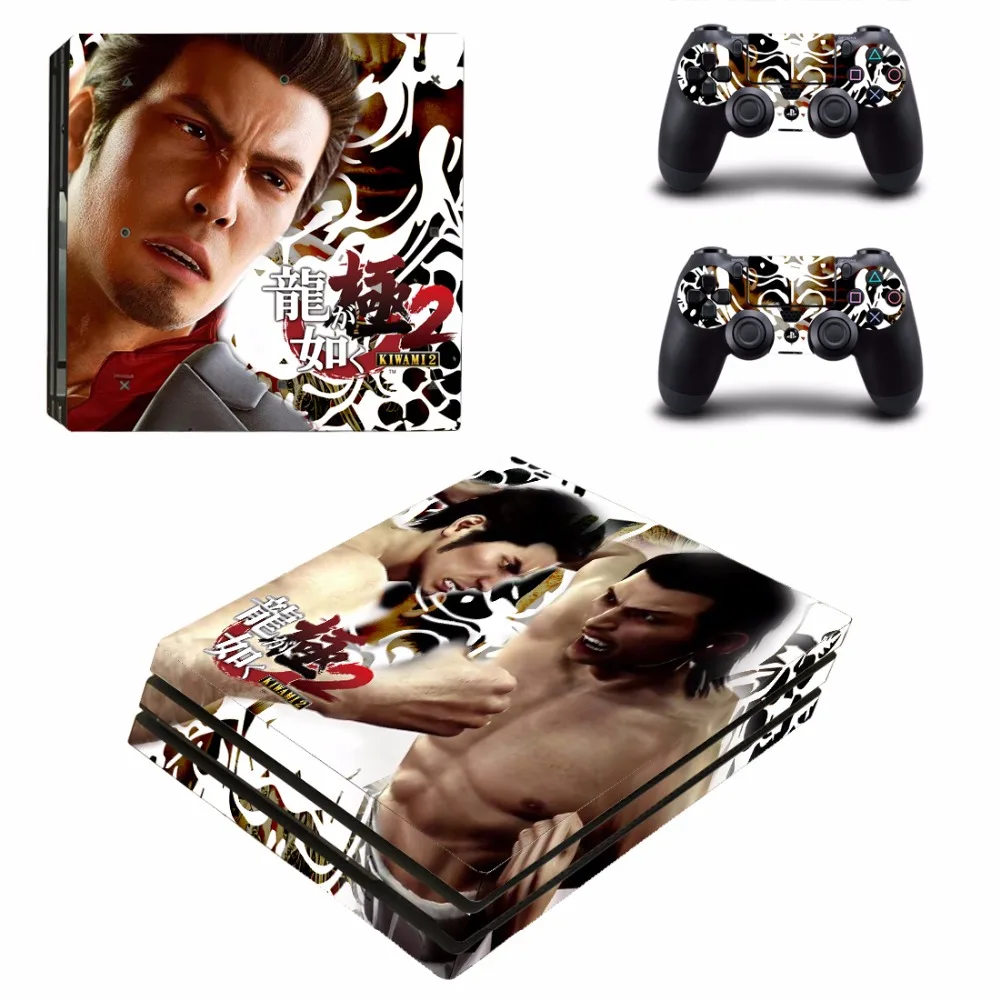 Наклейки для консоли Sony PlayStation 4 и 2 контроллеров PS4 Pro |