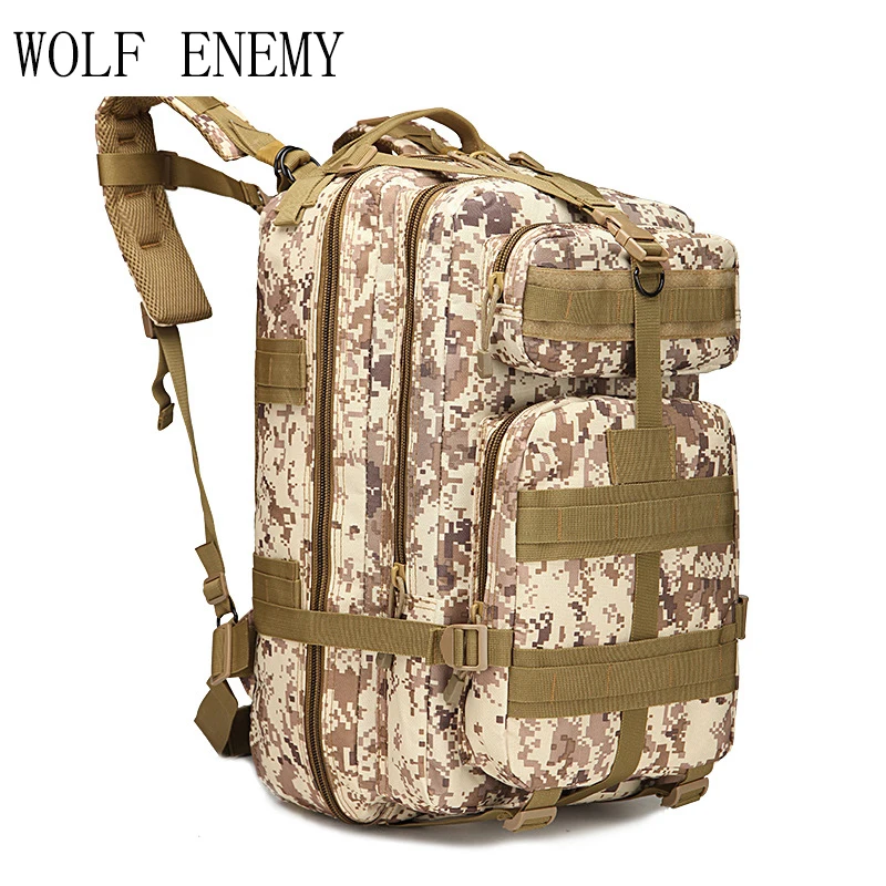 Многофункциональный армейский рюкзак 45 л MOLLE тактический уличный спортивный