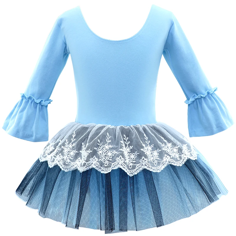 Балетное платье-пачка для девочек балетные костюмы с коротким рукавом мягкая