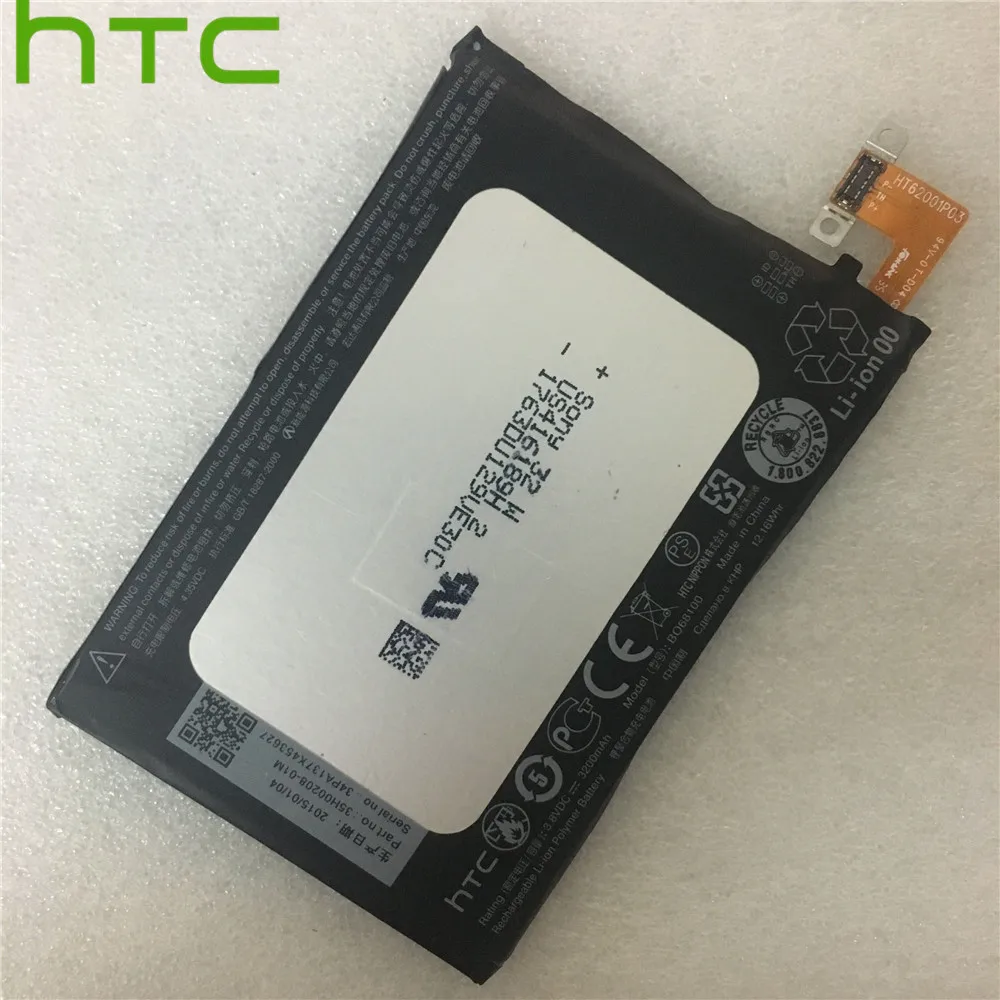 HTC оригинал высокое качество 3200 мАч BO68100 батарея для Butterfly S 9088 9060 901E 919D смартфон +