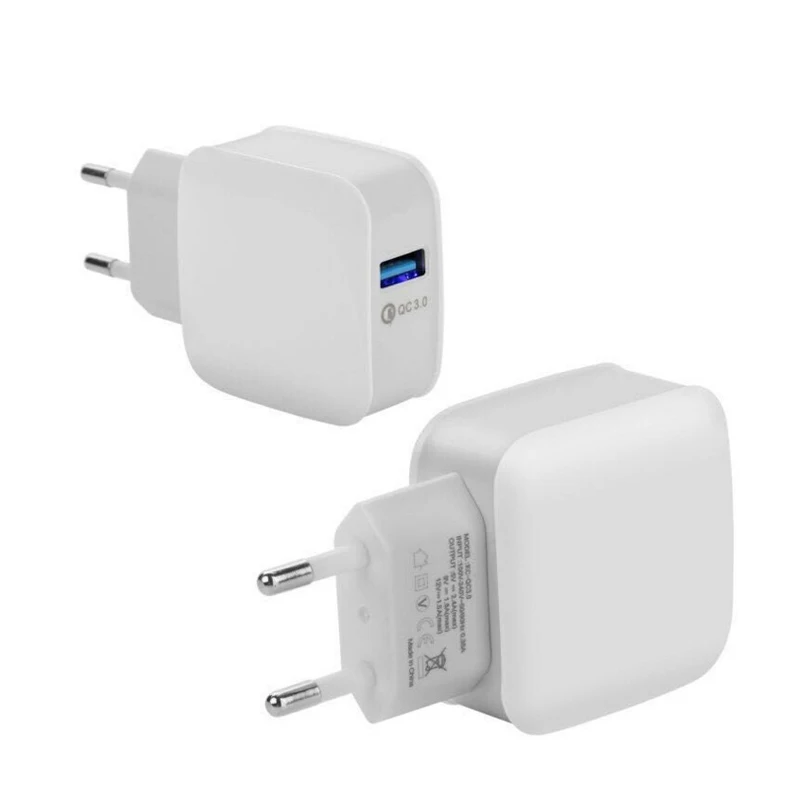 Зарядное устройство GEUMXL Quick Charge 3 0 EU 5V 3A умное дорожное USB зарядное адаптер для