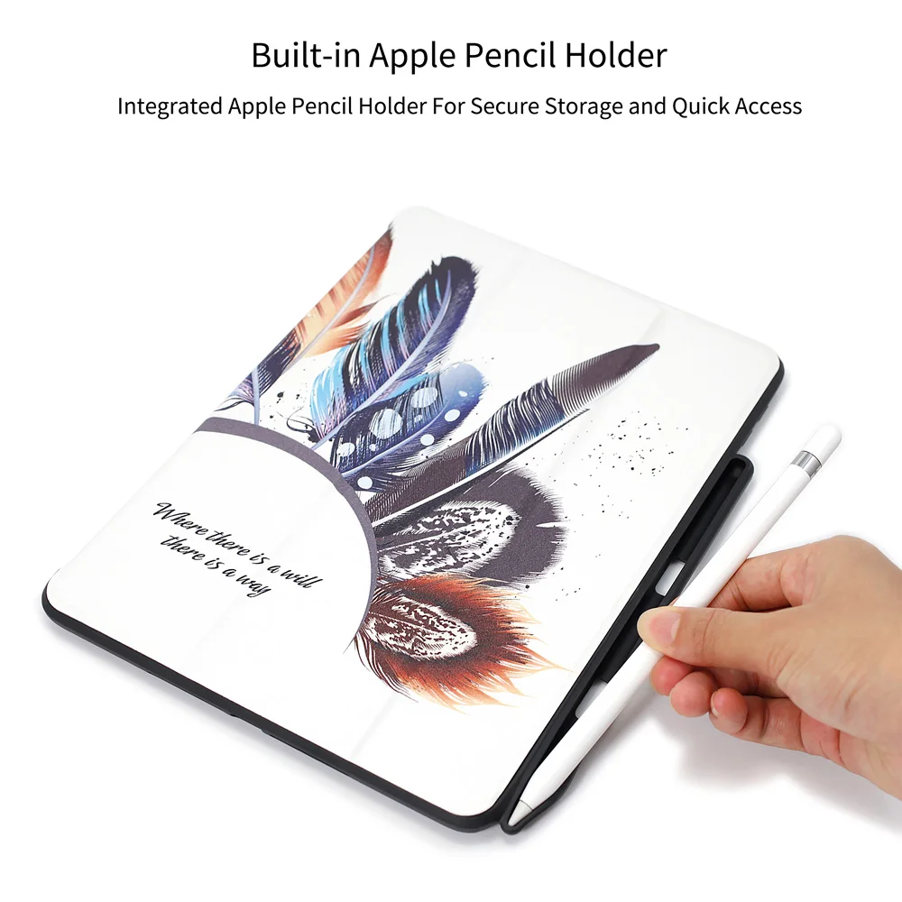 WOWCASE для iPad Air 3 2019/iPad Pro 10 5 чехол карандаш держатель Слот смарт подставка планшета