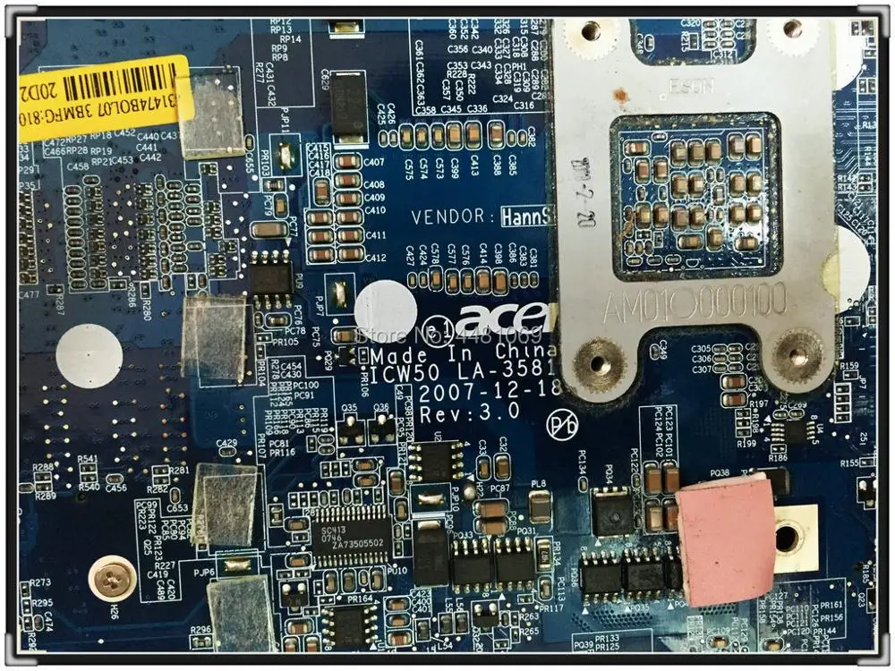 Для acer aspire 5520 5520G 7520G материнская плата ICW50 LA-3581P MBAK302005 MBAK302003 MB. AK302.005 материнская плата для ноутбука тест