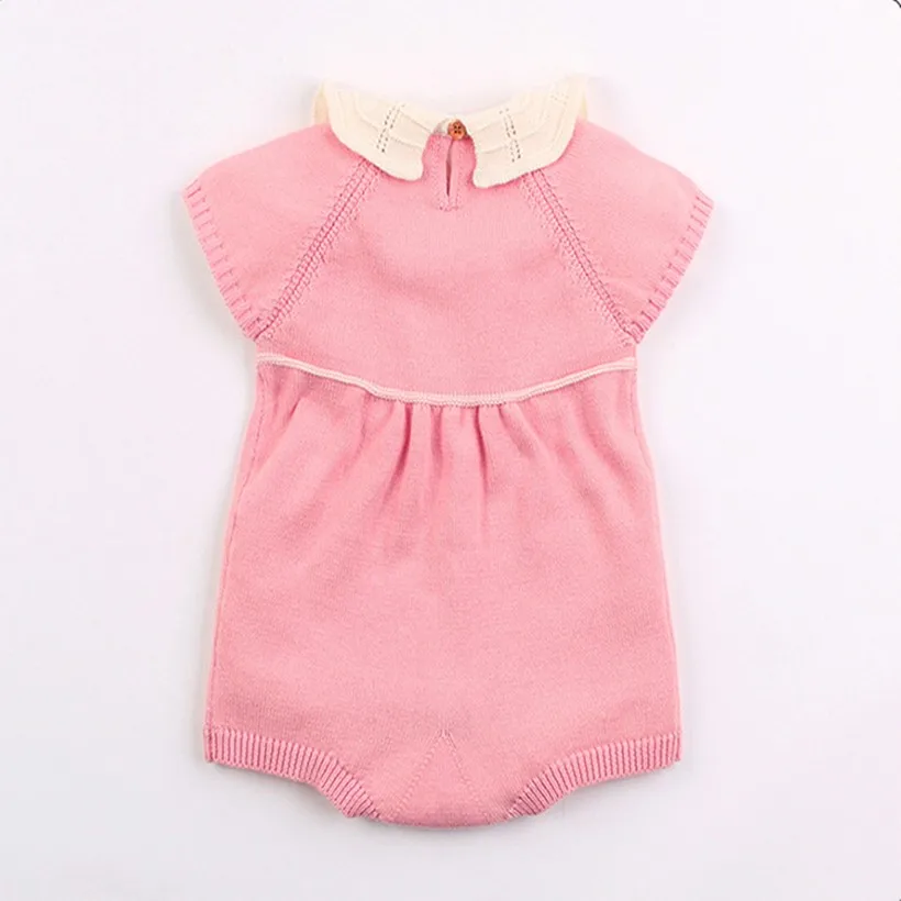 Боди для новорожденных девочек хлопковая трикотажная одежда короткий Детский