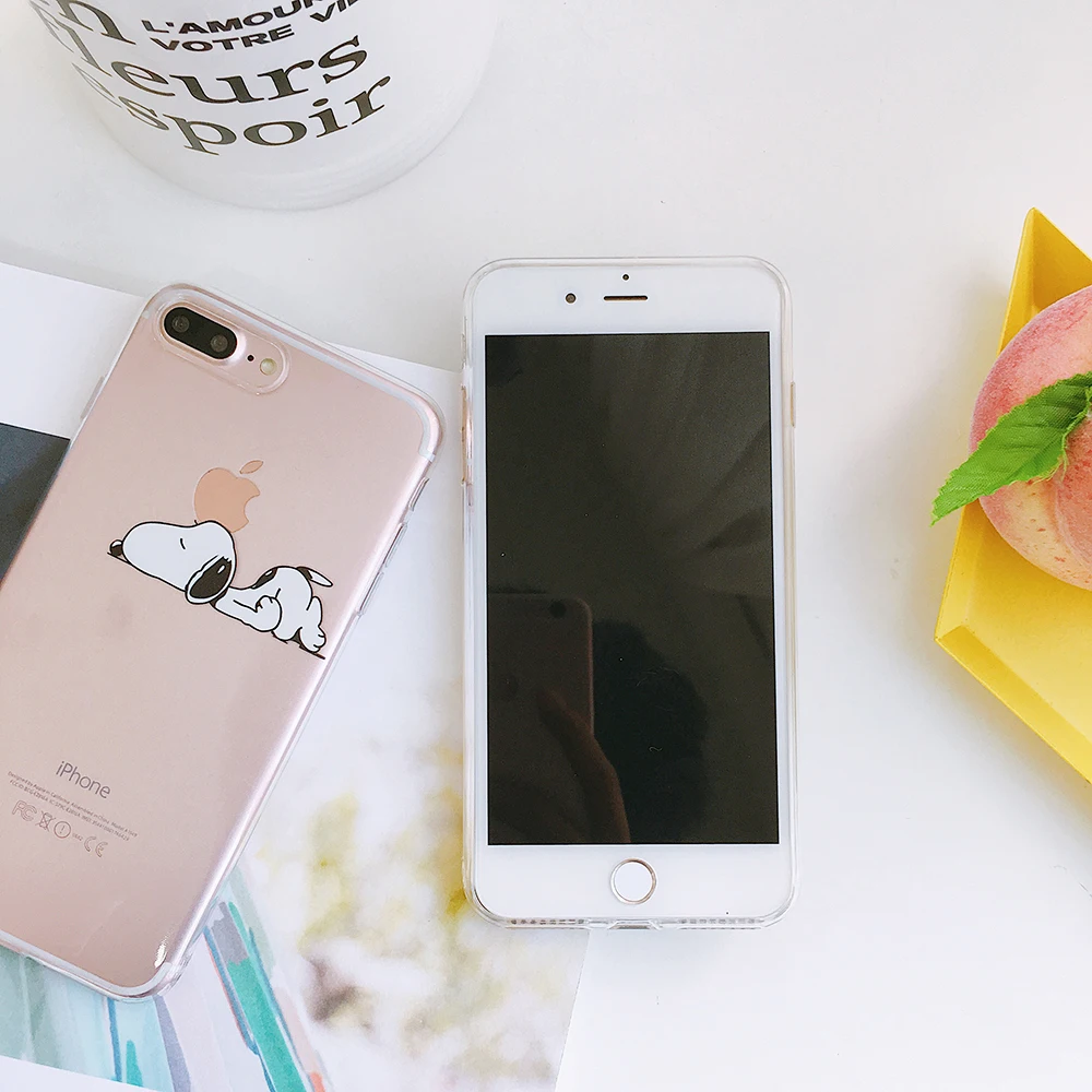 Модный чехол для iPhone 6 6s 7 8 Plus X XR XS MAX 10 мягкий телефона Роскошный прозрачный