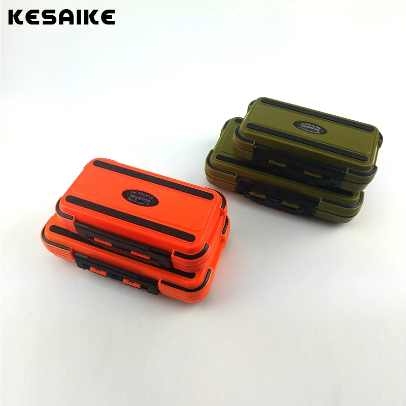 KESAIKE 1 шт. пластиковая коробка для рыболовных снастей водонепроницаемая