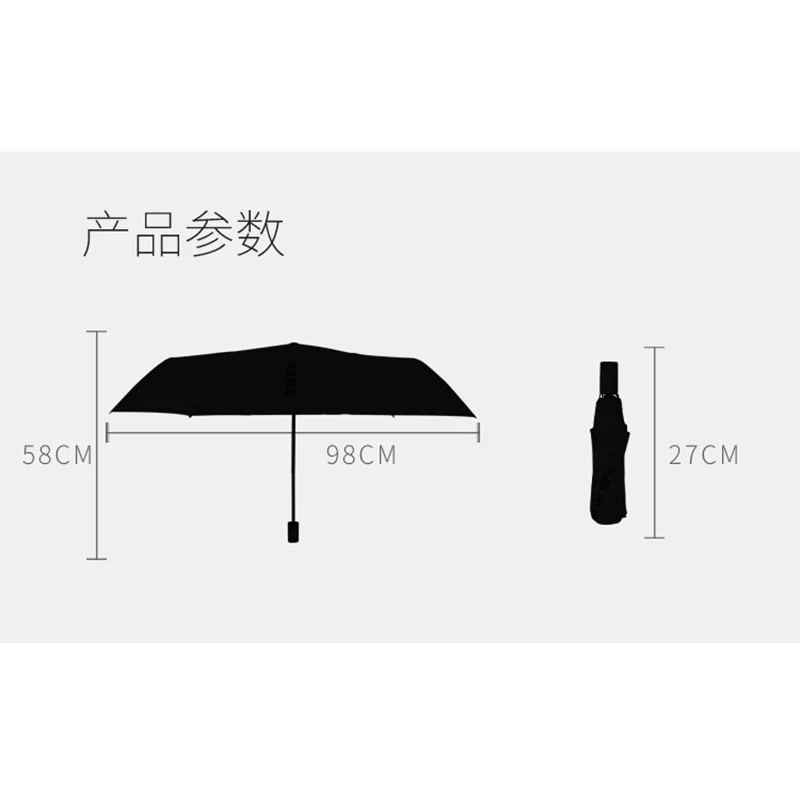 

YADA Folding Umbrella Rain Women uv High Quality Umbrella For Womens Charms brand Windproof Custom Friendship Umbrellas YS189