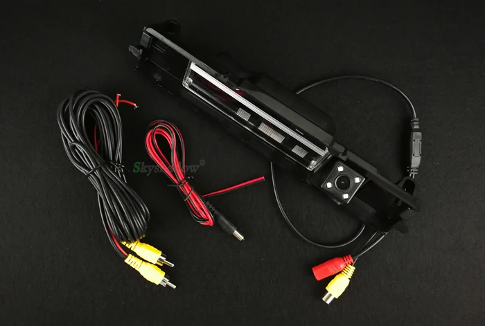 rear view camera HD Автомобильный CCD Ночное видение Водонепроницаемый 4LED заднего вида Камера Для Yaris 2006 2007 2008 2009 2010 2011 2012 Vitz Geely jingying - Название цвета: rear view camera