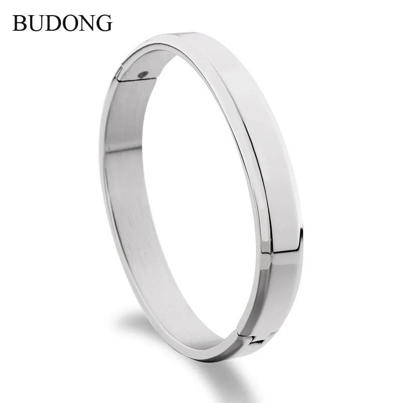 Мужской браслет BZ007 винтажный из нержавеющей стали с ручными манжетами 2017 |