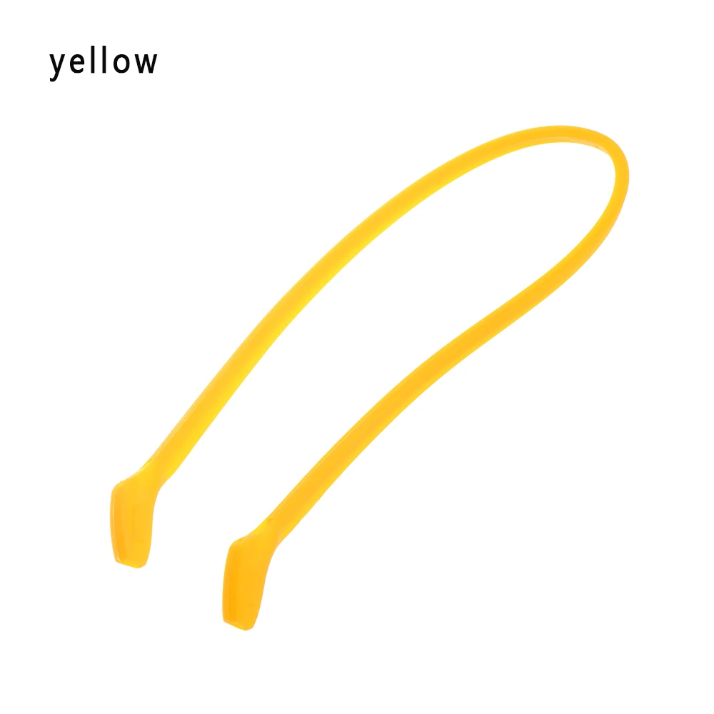 Yellow 1 шт. силиконовые Регулируемые очки ремешок для солнцезащитных очков спортивный ремешок шнур держатель для детей Взрослые аксессуары для глаз - Цвет: Yellow
