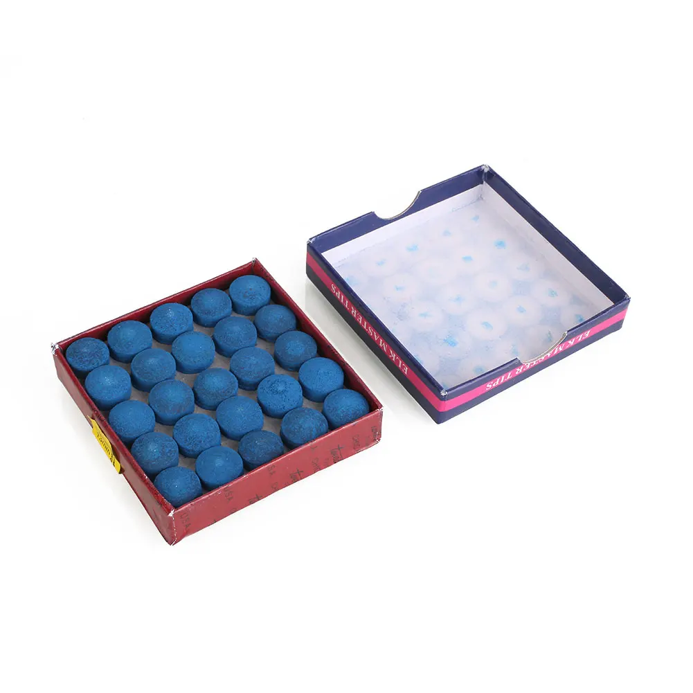 50Pcs 13.0mm Glue-on Pool Durable Professional Billiards Snooker Cue Tips | Спорт и развлечения