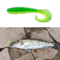 hunthouse grub soft lure 5pcsbag 7 5cm 3g worm lure soft plastic lures for fishing bass pvc leurre souple shad silicone lures