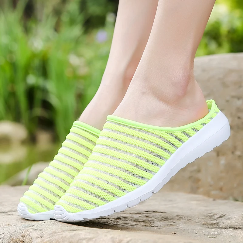 Летняя обувь Тапочки Женские Балетки без застежки Сандалии на плоской подошве