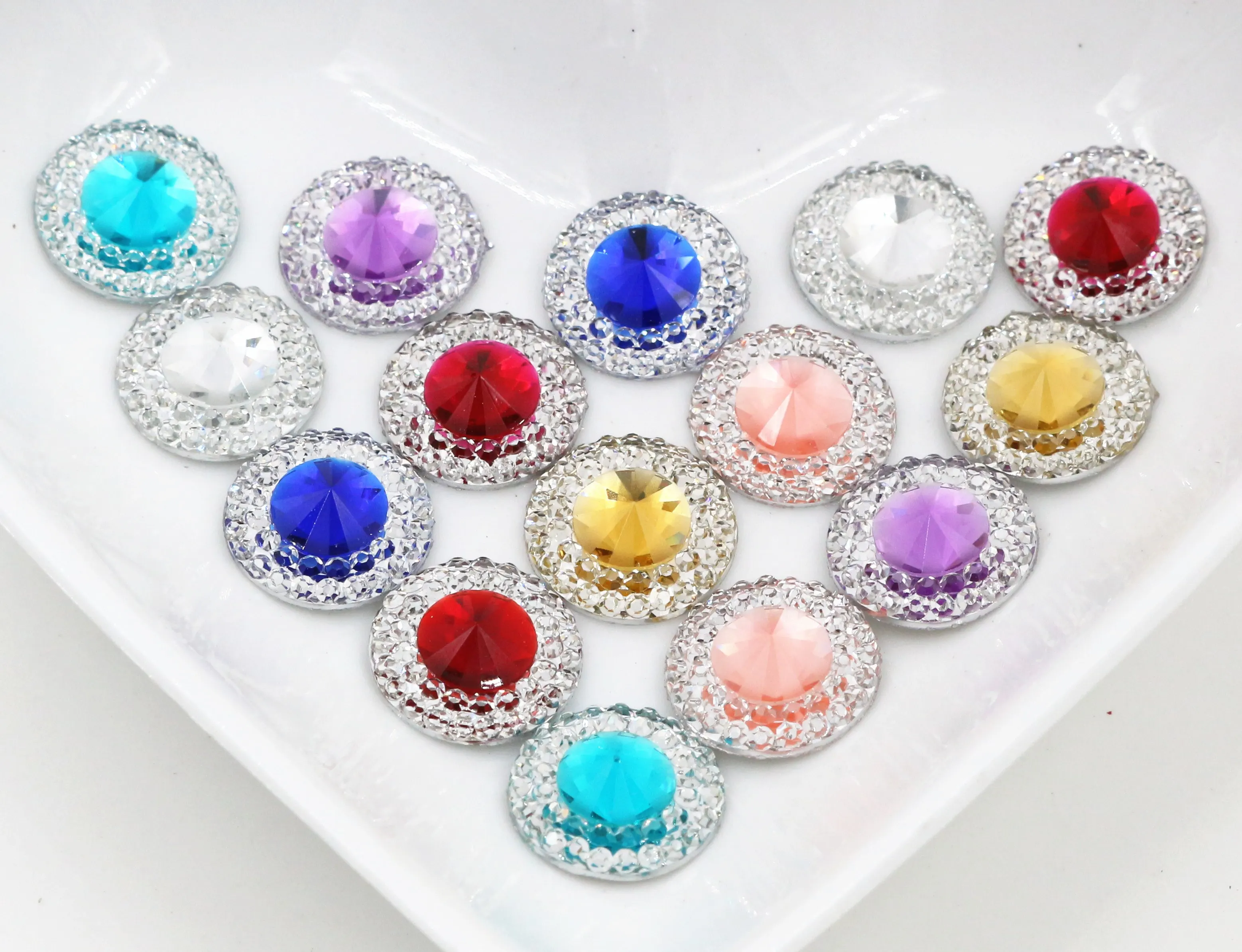 Новая мода 40 шт 12 мм 10 смешанные цвета плоские задние Кабошоны Камея|cabochon cameo|resin
