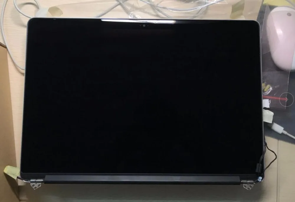 Оригинальный Подержанный A1398 LCD 2012 для Macbook Pro Retina 15 ''A1398 Полный ЖК экран с