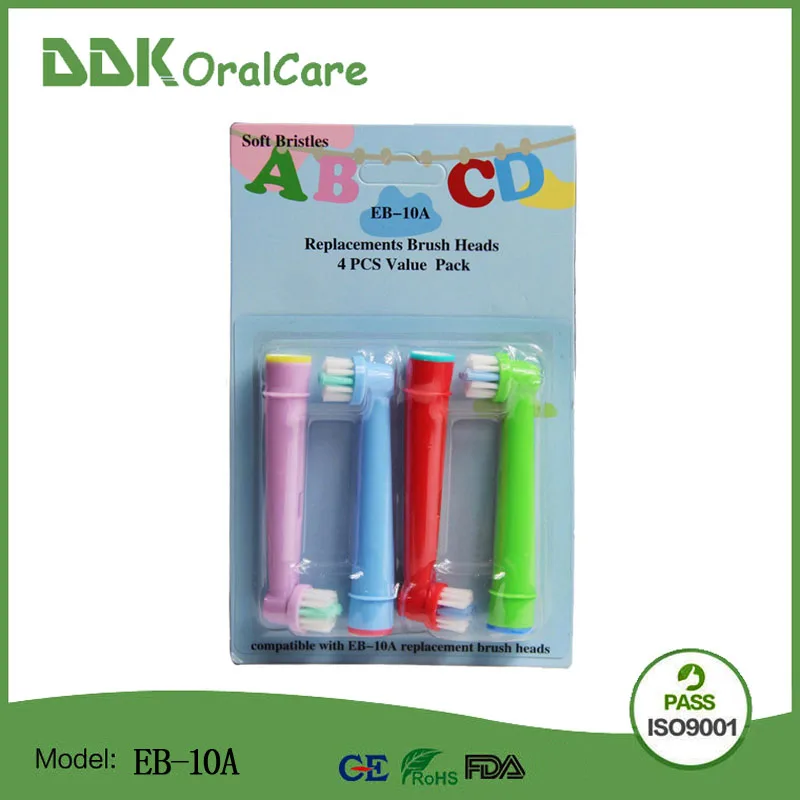 40 шт. электрические детские головки зубных щеток для Oral-B/Oral B EB-10A Pro-Health Stakes Deep Clean