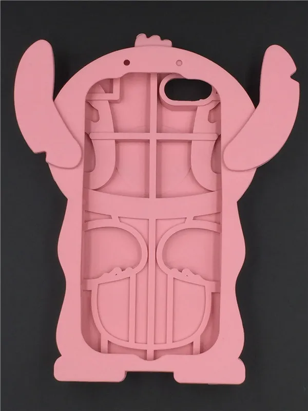 Для iPhone X/5/5S/SE/6/6s/7/8/plus 3D мультфильм силиконовый Минни вышивка поросёнок Бэтмен медведь Единорог детский Модный мягкий чехол для телефона