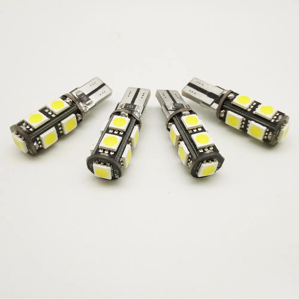 10x t10 5050 9smd canbus без ошибок 12 В 24 БЕЛЫЙ 194 168 W5W фотолампа интерьерная лампа Стайлинг