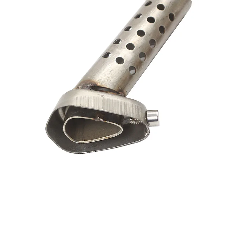 Глушитель выхлопных газов для мотоцикла регулируемый шума из нержавеющей стали