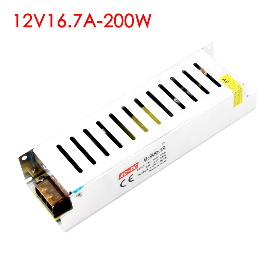 24V источник питания 12 V 3 5 8,5 10 15 30 A Светодиодный драйвер адаптер питания Трансформаторы освещения 36W 60W 120W 150W 180W 200W 240W 360W