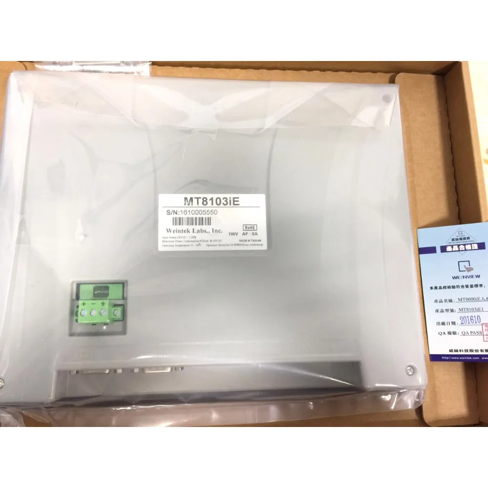 10.1 Inch HMI MT8103iE TFT LCD Display Touch Pannel With Ethernet Wifi Weintek Weinview New In Box | Инструменты