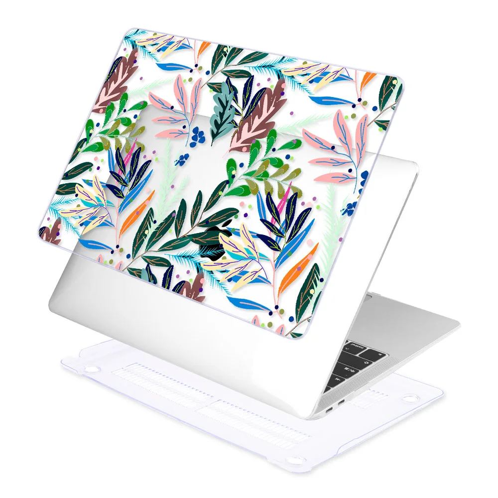 Цветной чехол для ноутбука MacBook 12 дюймов Air 11 Air 13 A1466 A1932 retina 13 15 Pro 13,3 15 Touch bar пластиковый жесткий чехол