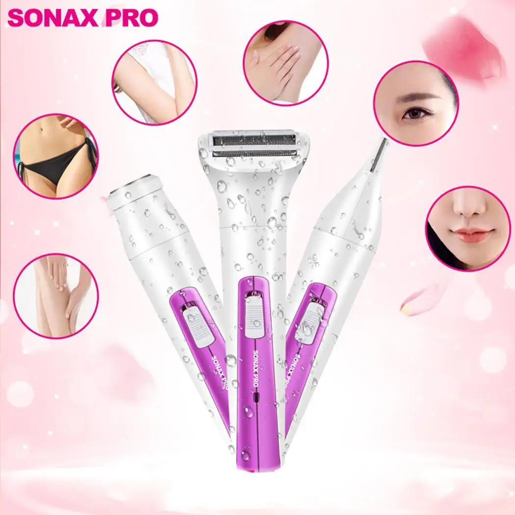 Женский портативный многофункциональный электрический эпилятор для всего тела