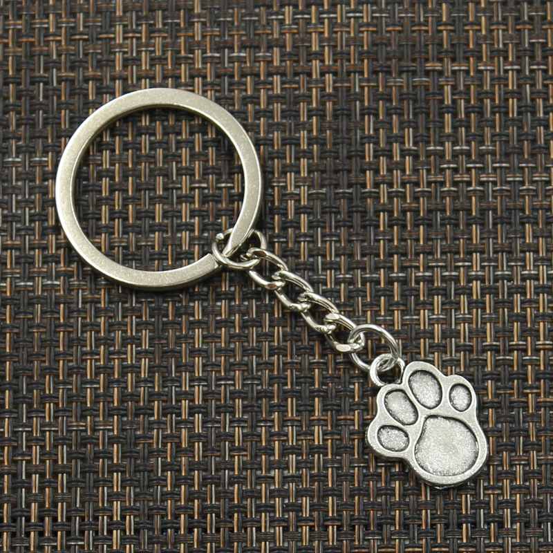 Брелок с подвеской в виде собачьей лапы 22x17 мм|key chain ring holder|key ringkey |
