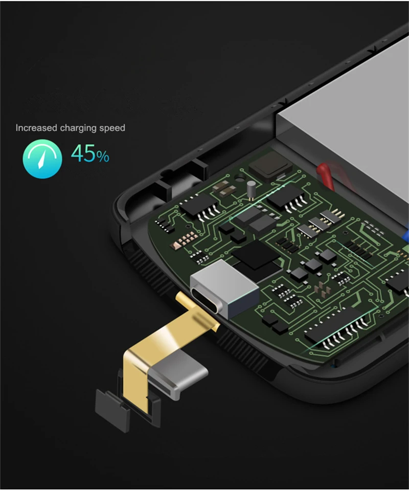 KQJYS 6000mAh Ультратонкий портативный чехол для зарядного устройства для huawei Honor 9 Lite, чехол для внешнего аккумулятора, чехол для huawei Honor 9i