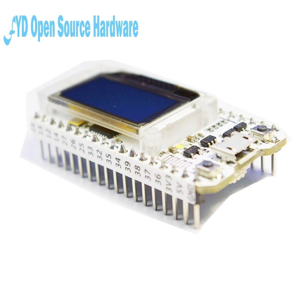 1 шт. 868 МГц/915 МГц LoRa ESP32 синий oled Wifi SX1276 модуль IOT макетная плата с антенной для Arduino электронный diy комплект