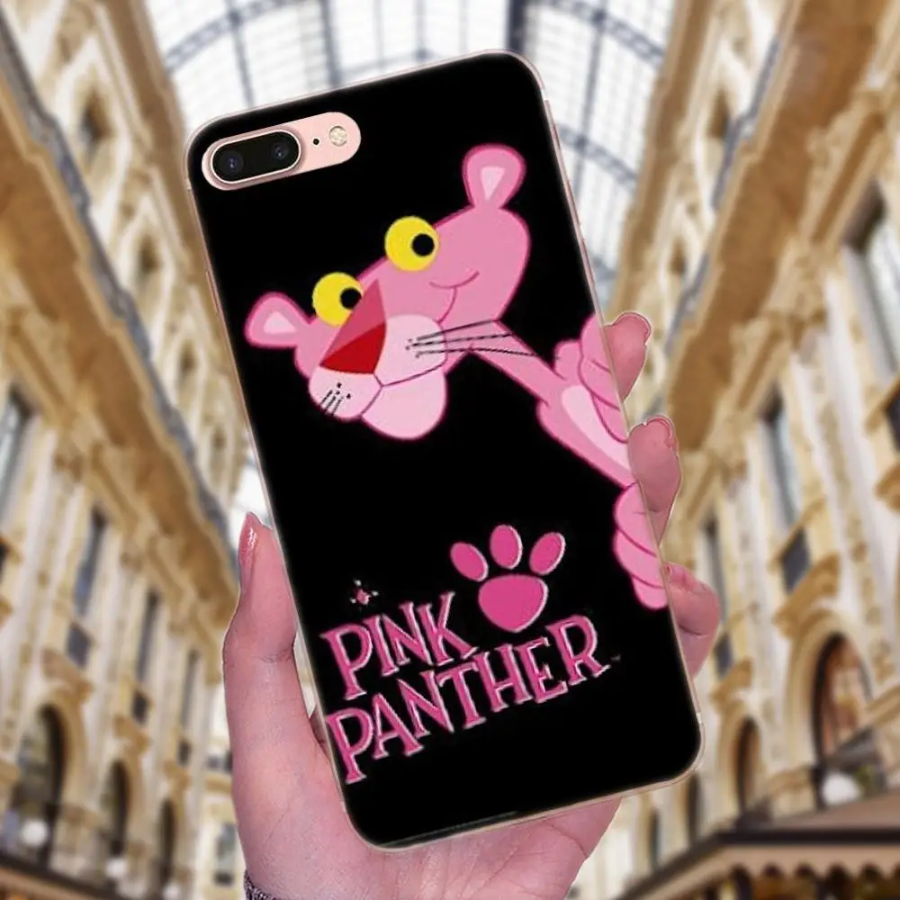 Kawaii Розовая пантера Новинка мульти для Huawei P7 Honor 4C 5A 5C 5X 6 6C 6A 6X 7 7X 8 9 V8 V10 Y3II Y5II Y6II G8 Play