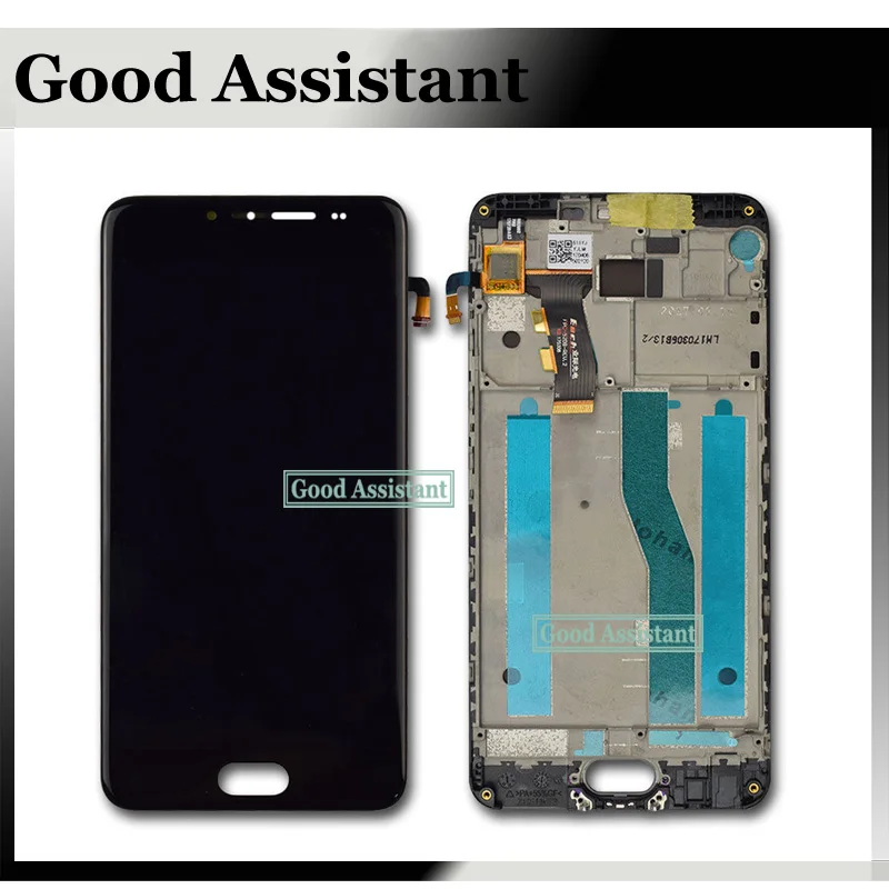 100% протестированный ЖК-экран + сенсорный дигитайзер с рамкой 5 2 дюйма для Meizu M5 Mini